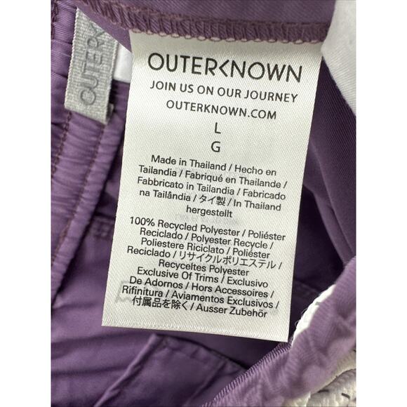 NWT Outerknown Men's Size Large Nomadic Volley Trunks Board Shorts Purple $78 - Picture 6 of 13